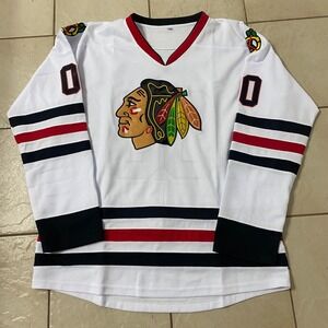 Chicago Blackhawks Hockey Jersey GRISWOLD 00 White XL Mens NHL